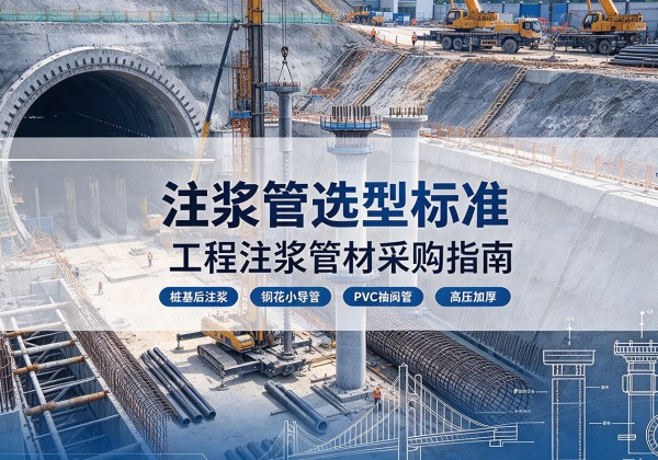 观山湖注浆管选型标准